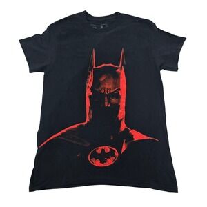 Batman 1989 Timeline "Only One Will Claim‎ the Night" Black Tee S Like New